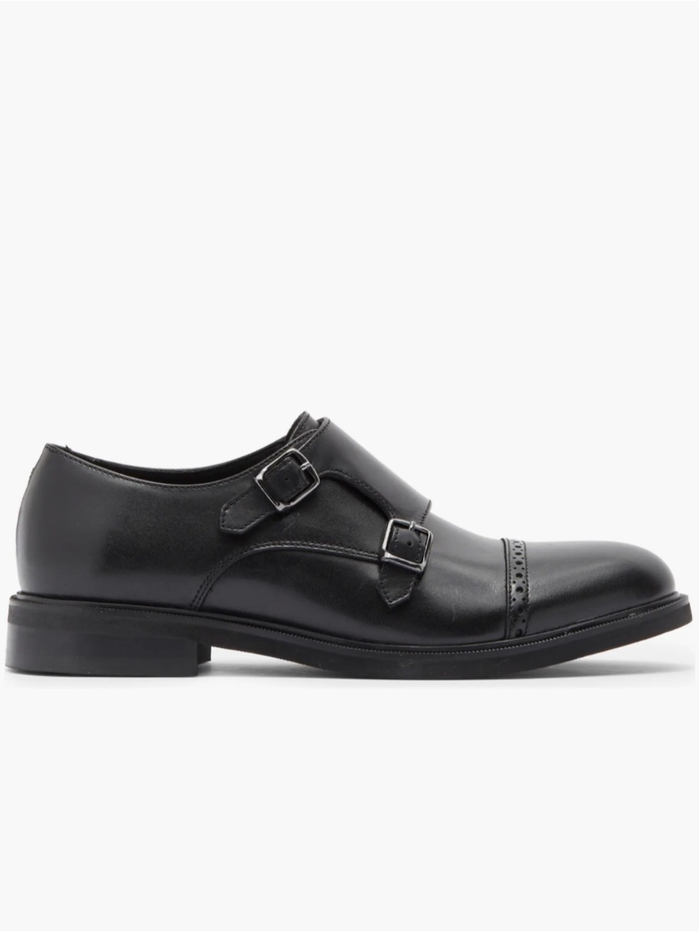 Nordstrom Rack Ruben Cap Toe Double Monk Strap Shoe Size 11 New